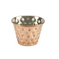 71ml Copper Plated Hammered Ramekin